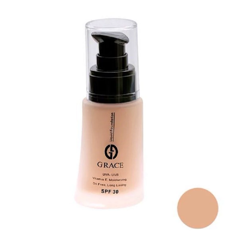 کرم پودر شیشه‌ای ویتامینه گریس شماره 310 با SPF30 | کرم پودر طبیعی و مرطوب‌کننده