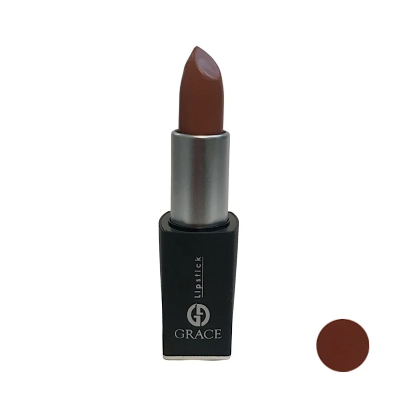 رژ لب جامد گریس شماره L14 | رژ لب مات مخملی با ماندگاری بالا و درب مگنتی