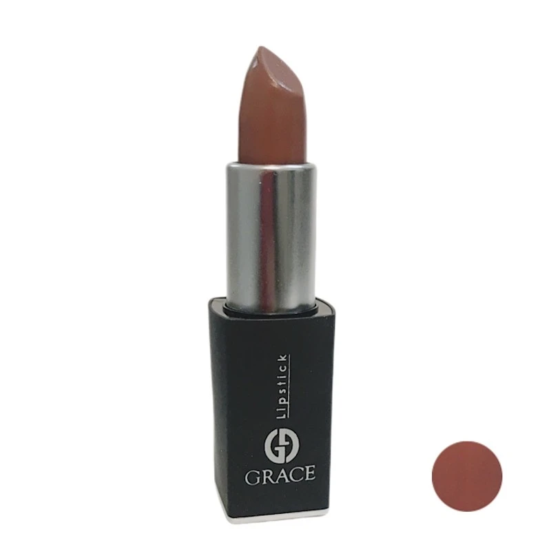 رژ لب جامد گریس شماره L13 | رژ لب مات مخملی با ماندگاری بالا و درب مگنتی