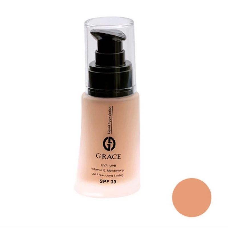 کرم پودر شیشه‌ای ویتامینه گریس شماره 305 | پوشش طبیعی و محافظت SPF30